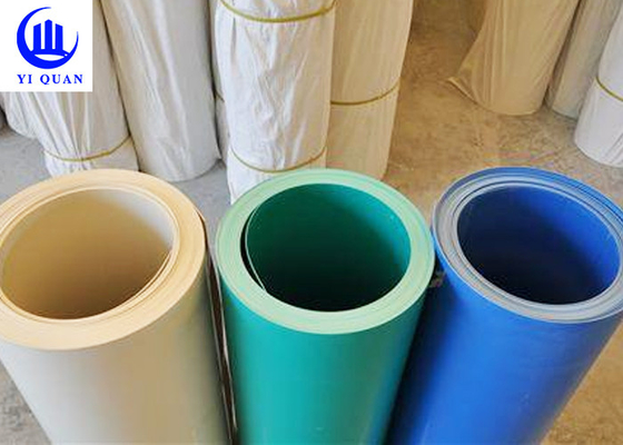 Wholesale Smooth Flexible Weather Insulation PVC Flat Roof Tile For Chemical Industry
