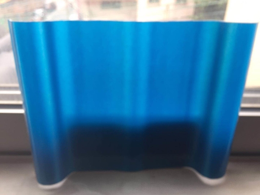 Skylight PVC Colorful Transparent Roofing Sheets For Garden Villa School
