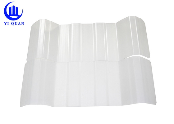 Skylight PVC Colorful Transparent Roofing Sheets For Garden Villa School