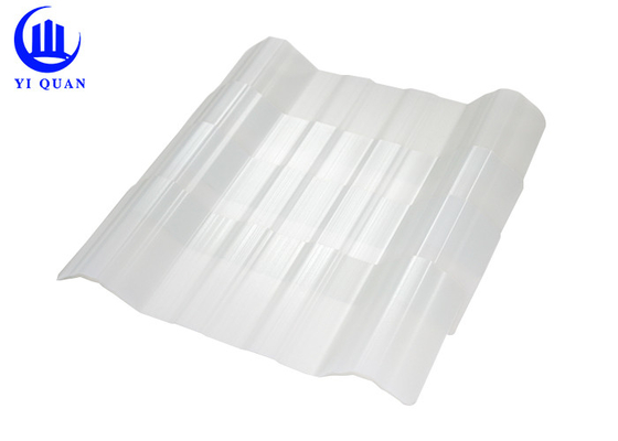 Skylight PVC Colorful Transparent Roofing Sheets For Garden Villa School