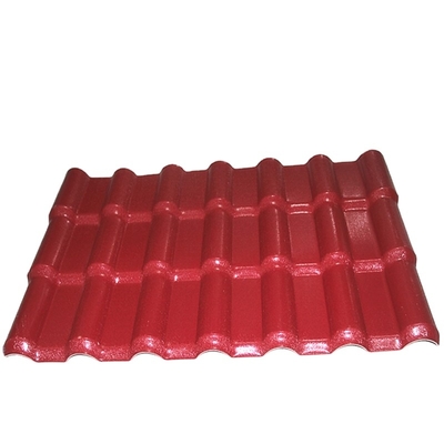 ASA Coated Synthetic Resin Roof Tiles Custom Colors 3-Year Warranty