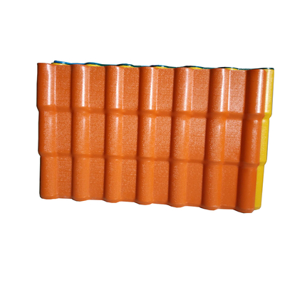 ASA Coated Synthetic Resin Roof Tiles Custom Colors 3-Year Warranty