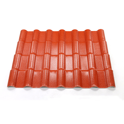 ASA Spanish Style Synthetic Resin Roof Tile - Corrugated Waves