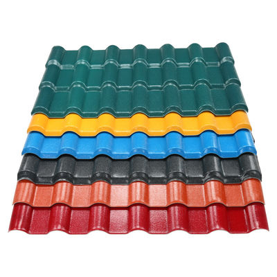 ASA Synthetic Resin Roof Tile Waterproof Fire Retardant B1 Rated