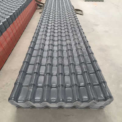 ASA Synthetic Resin Roof Tile Waterproof Fire Retardant B1 Rated