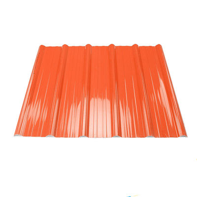 PVC Plastic Roof Tile 1.8mm-3.0mm Thickness 1050mm Width