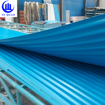 1130mm PVC Roof Tile 0.8-3.0mm Thickness Fireproof Waterproof