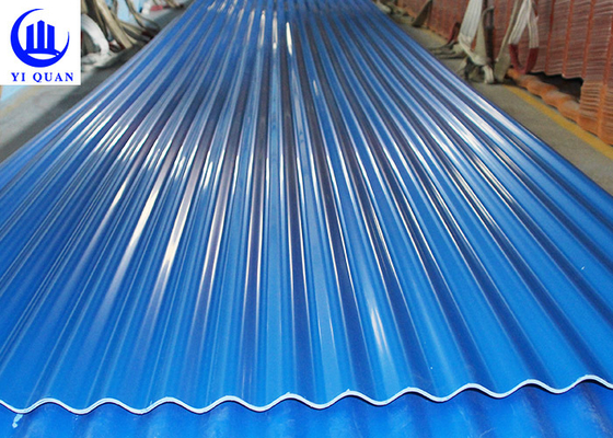 PVC Roof Tiles 1.0mm-3.0mm Thickness for Warehouse Factory Shed