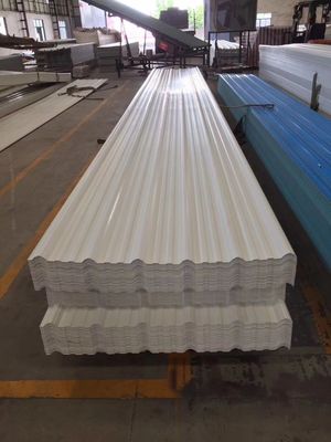 Impact Resistance PVC Roof Tiles Anti - Corrosion Waterproof Roofing Sheet