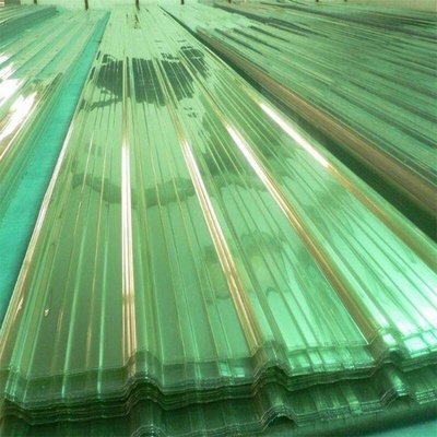 La toiture transparente de couleur multi couvre la longueur adaptée aux besoins du client pour la villa
