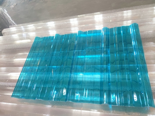 Le polycarbonate 100% de Vierge a ridé couvrir l'épaisseur de la feuille 3.5mm de PC