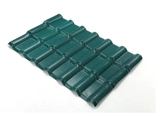 La vague en bambou espagnole d'ASA Synthetic Resin Roof Tile pour la villa jette l'entrepôt