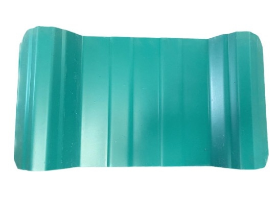 Le toit durable résistant de PVC de couleur de temps couvre de tuiles 0.8mm pour la construction de jardin de villa