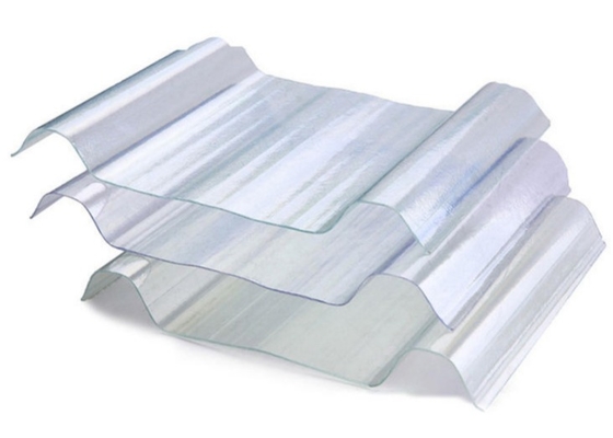 La fibre de verre claire a renforcé le matériau de construction en plastique de tuile pour la stat de jardin de serre chaude