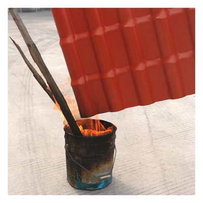 Résistance de feu ASA Synthetic Resin Tiles Easy pour installer les feuilles favorables à l'environnement