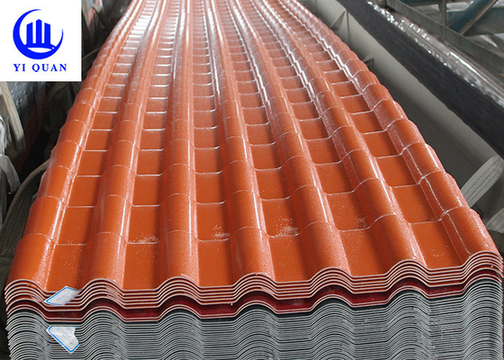Épaisseur légère d'Asa Pvc Roof Sheet 2.5mm pour résidentiel