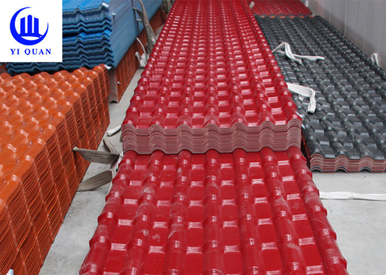 Résistance aux intempéries d'ASA Synthetic Resin Roof Tile de résistance à l'impact