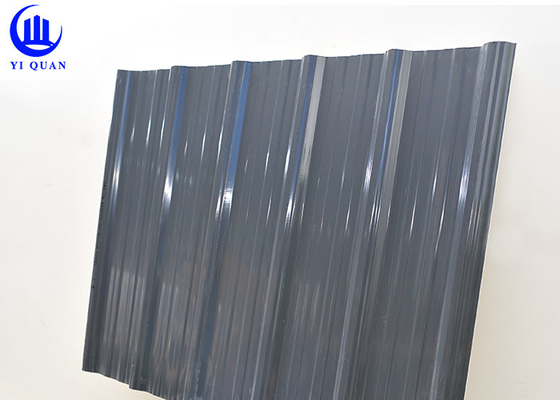 tuile de toit espagnole en plastique ondulée de couche multi de 1130mm pour l'usine de pergolas de garages