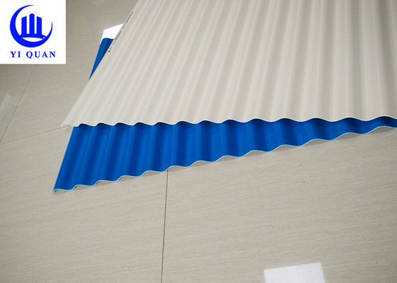Les anti tuiles de toit de PVC de corrosion la feuille de tuile de lancement de l'isolation thermique 219mm