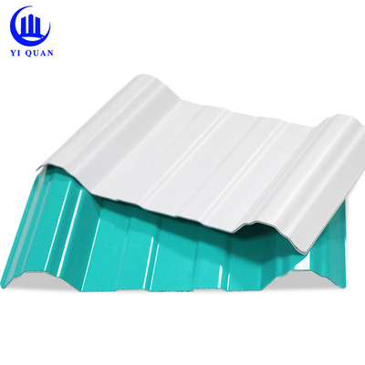 Tuiles de toit en plastique insonorisées de PVC d'UPVC pour la ferme avicole de Gazeb de patio