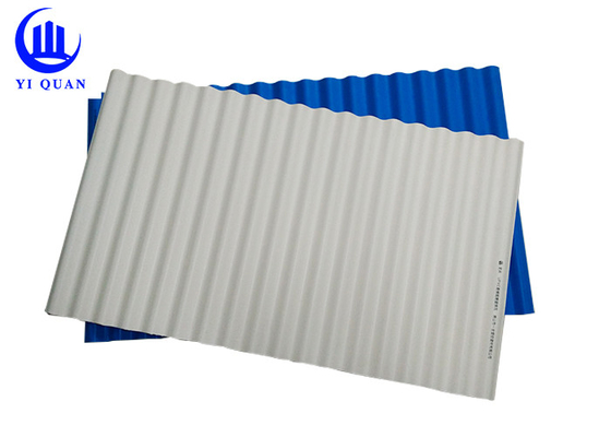 tuiles de toit composées de PVC APVC de 1050mm pour l'usine d'entrepôt