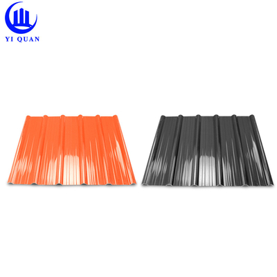 Feuille en plastique résistante de toit de PVC UPVC d'isolation thermique de vent pour le bâtiment de construction