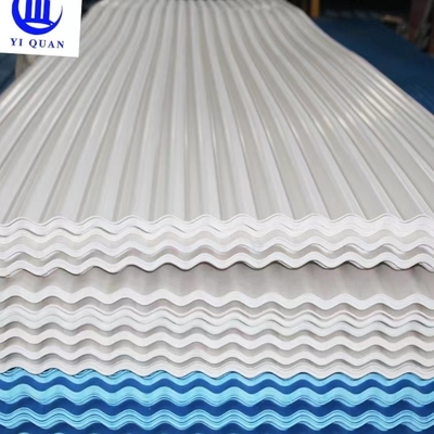 Anti tuiles de toit en plastique de PVC UPVC APVC de Corossive 3.0mm pour des constructions de logements