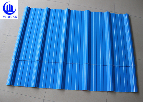 Feuille solaire ondulée de tuile de toiture de PVC UPVC d'isolation thermique pour l'atelier