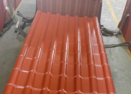 Couleur durant la tuile de toit de résine synthétique ASA Synthetic Weather Resistance