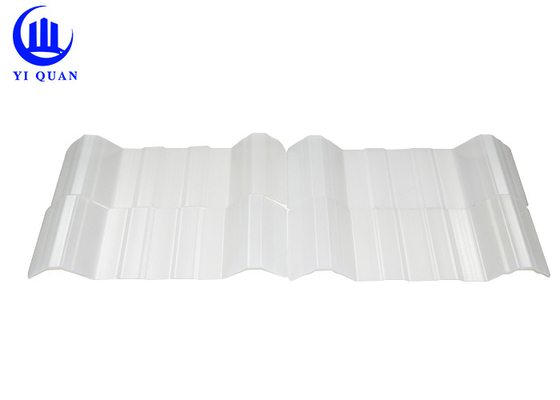 L'anti toiture transparente légère UV couvre la tuile de toit de lucarne de PVC de PC de Transulent pour le balcon de couloir