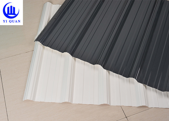 bardeau en plastique trapézoïdal de toit de PVC UPVC de bonne qualité pour le marché de ferme d'entrepôt