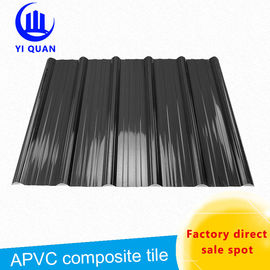 le PVC de 11800mm a ridé la résistance élevée de Teampature de tuiles de toit