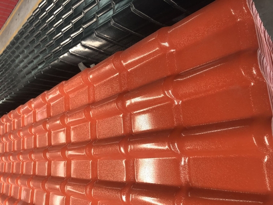 Le PVC de résistance de feu a isolé le matériel de toit d'Upvc de feuilles de toiture