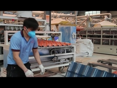 Tejas de pvc feuille de toit upvc coloniale comme tuile espagnole