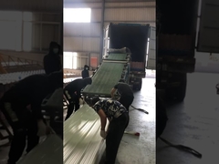 site de chargement de tôle de toit trapézoïdale upvc