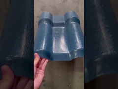 Affichage des tuiles de toit de résine synthétique